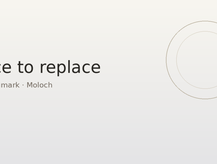 Race to replace — Max Tegmark Moloch